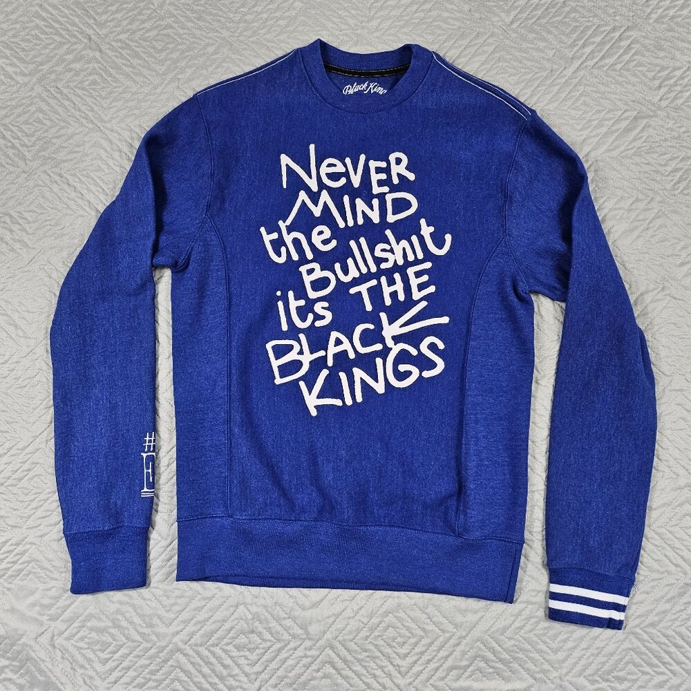 Black Kings Bring The Noise #DREAMERS Crew Neck Sweat Shirt Size Small